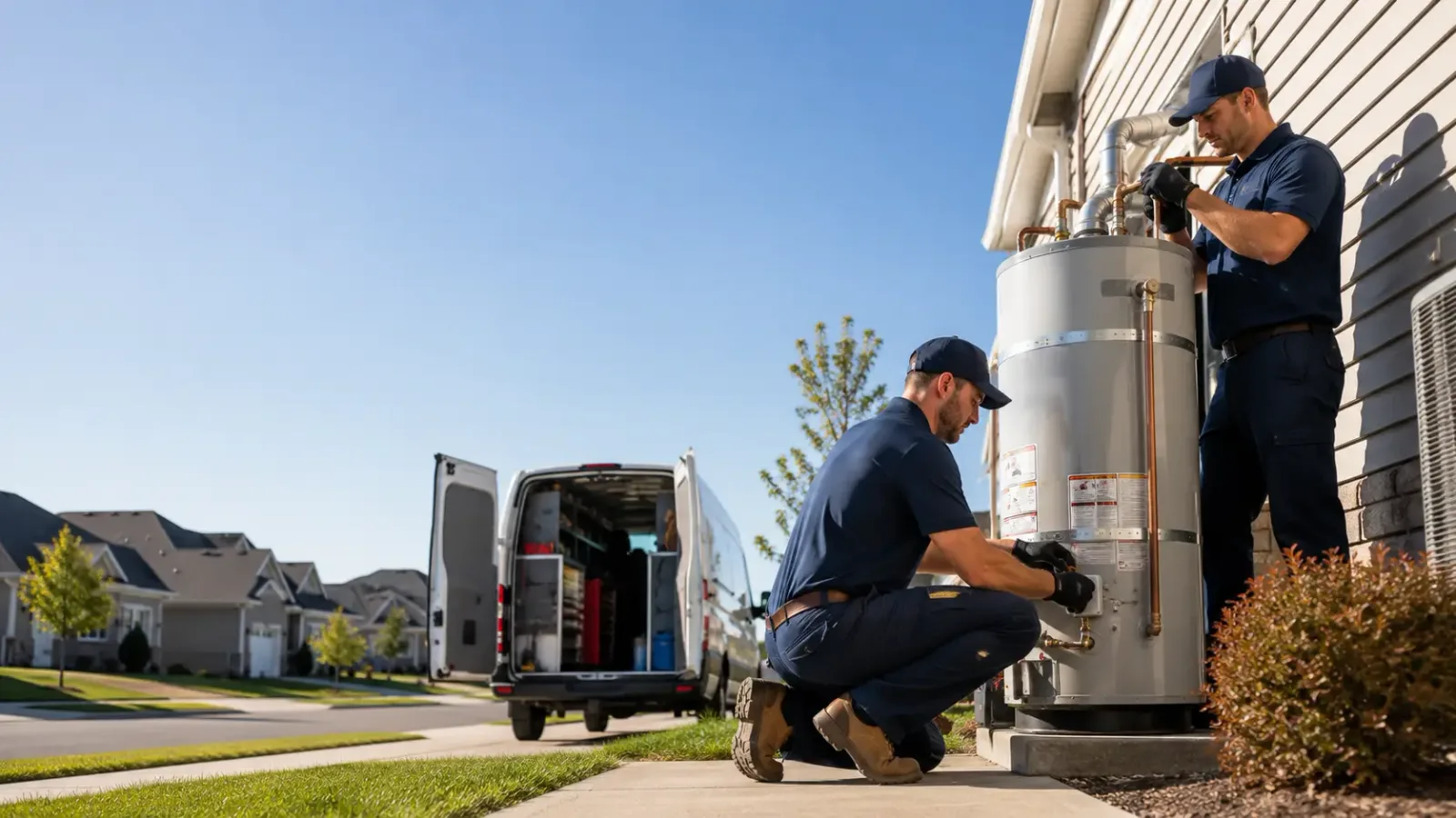 Water Heater Installation in Van Horne, IA